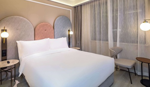 Habitación superior, 1 cama de matrimonio grande