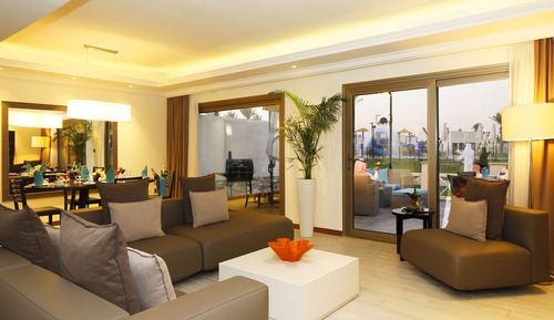 Villa, vistas al jardín