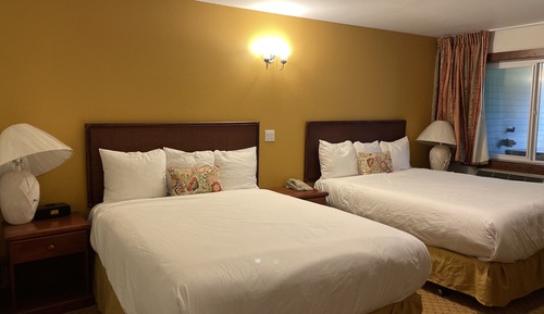 Habitación Deluxe, 2 camas de matrimonio, bañera de hidromasaje