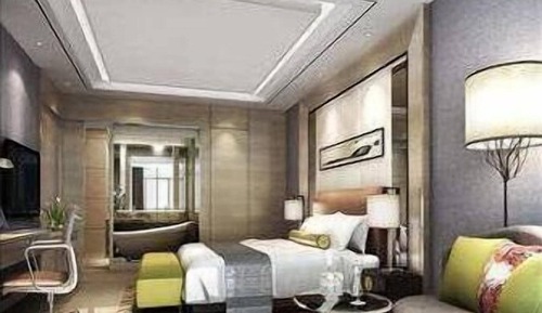 Suite presidencial, 1 cama de matrimonio grande, bañera de hidromasaje