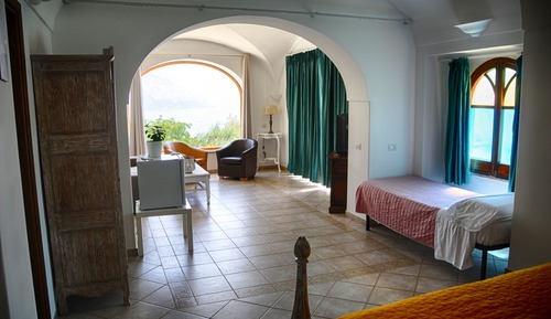 Habitación Deluxe con 1 cama doble o 2 individuales, vistas al mar