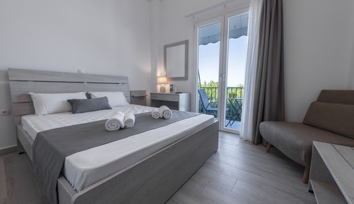 Habitación superior, vistas al mar