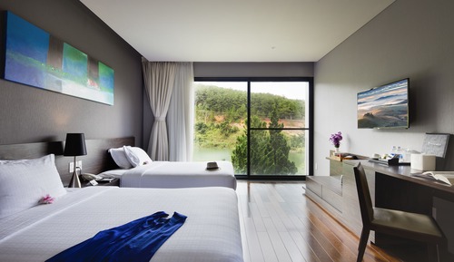 Habitación Premium con 2 camas individuales (in Villa (Shared Villa))
