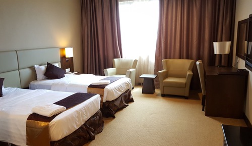 Suite junior, 1 cama de matrimonio grande, no fumadores, vistas a la ciudad
