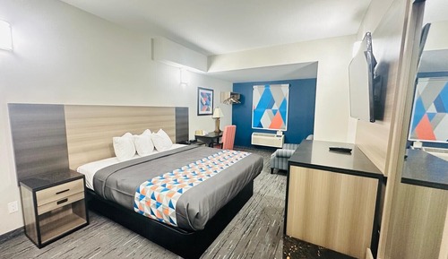Habitación superior, 1 cama de matrimonio grande