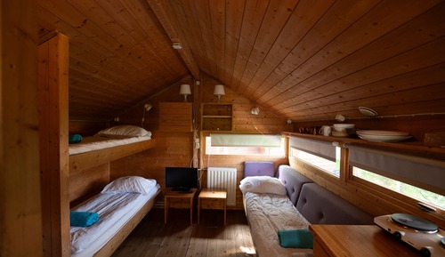 Casa de campo, 1 cama doble, baño privado