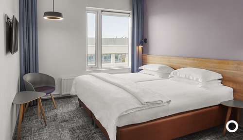 Habitación estándar con 1 cama doble o 2 individuales