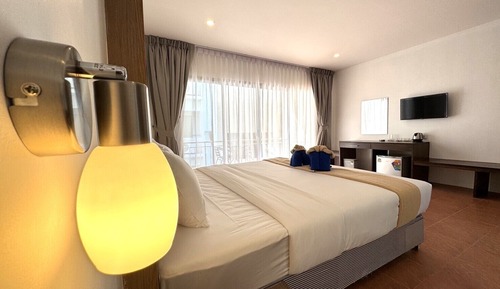 Habitación estándar doble, balcón