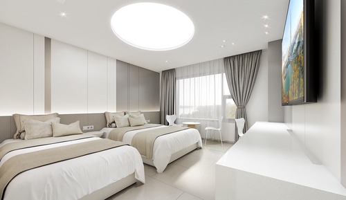 Habitación Deluxe con 2 camas individuales