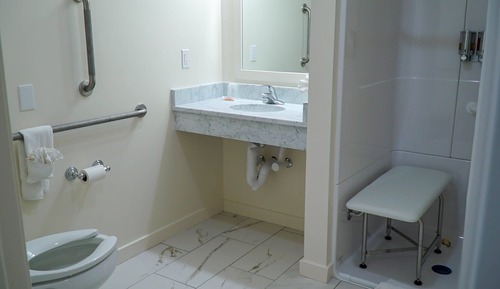 Habitación, 1 cama de matrimonio grande, accesible para personas con discapacidad (Wheelchair)