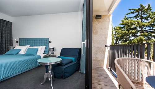 Habitación doble, balcón