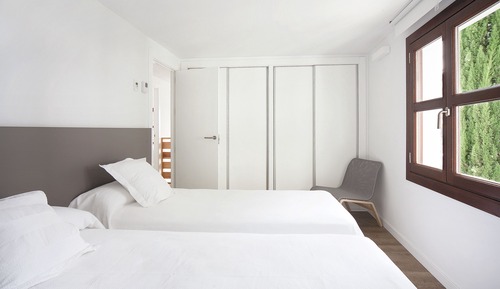 Apartamento superior, 2 habitaciones, vistas al jardín