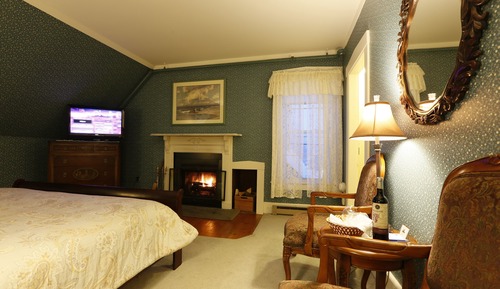 Habitación Deluxe, 1 cama de matrimonio grande, chimenea, junto a la montaña