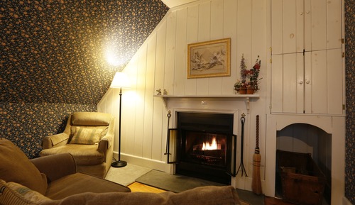 Habitación Deluxe, 1 cama de matrimonio, chimenea, junto a la montaña