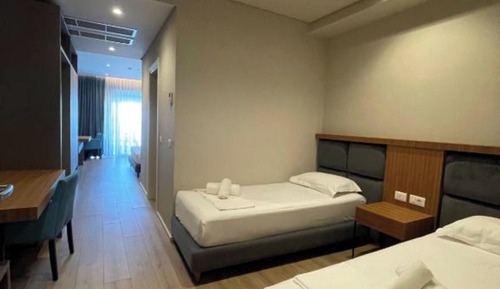 Habitación cuádruple, vistas al mar