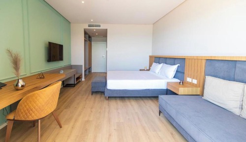 Habitación doble superior, balcón, vistas al mar