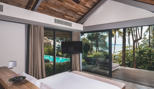 Villa de lujo, 4 habitaciones, piscina privada, vistas al mar
