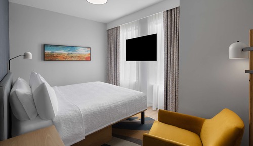 Suite, 1 cama de matrimonio grande, accesible para personas con discapacidad (Hearing)