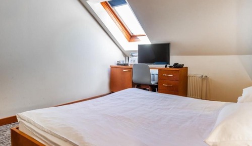 Habitación básica con 1 cama doble o 2 individuales