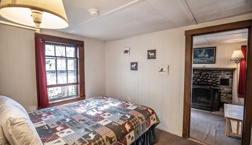Cabaña, 1 cama de matrimonio, vistas al río
