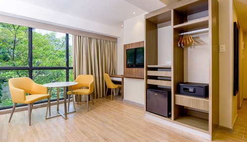Habitación familiar, 2 camas de matrimonio, no fumadores