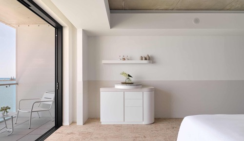 Habitación estándar, balcón, vistas al mar