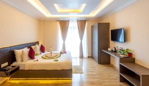 Habitación Deluxe con 1 cama doble o 2 individuales