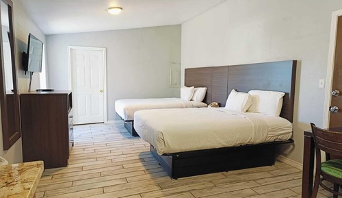 Habitación, 2 camas de matrimonio, no fumadores