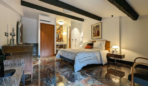 Habitación Deluxe, 1 cama de matrimonio, vistas a la piscina