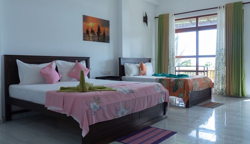 Habitación triple estándar, vistas al mar