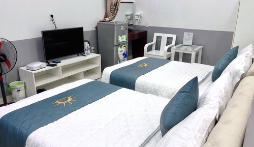 Habitación básica con 1 cama doble o 2 individuales