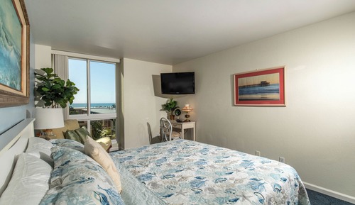 Apartamento, 1 cama de matrimonio grande con sofá cama, acceso a la piscina, vistas al mar (A113 )