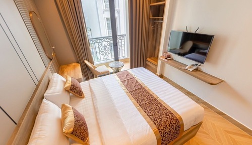 Habitación Deluxe doble, balcón
