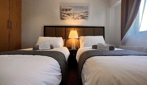 Apartamento económico, 2 camas individuales