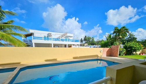 Habitación Premium, 2 camas dobles, balcón, vistas parciales al mar