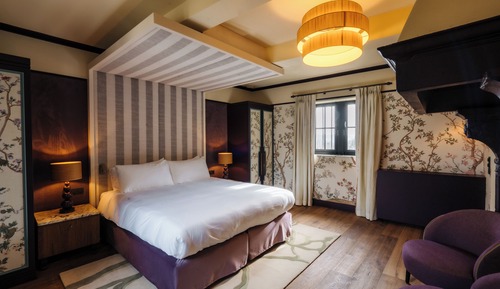 Suite Deluxe, 1 cama de matrimonio grande, No se admiten mascotas, en la zona del jardín