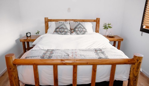 Habitación estándar doble, 1 cama de matrimonio, no fumadores, baño compartido