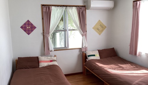 Habitación estándar con 2 camas individuales, no fumadores, vistas al mar (No.2)