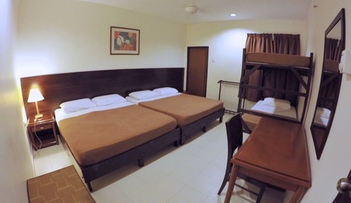 Habitación familiar (AC With 6 Bedded)