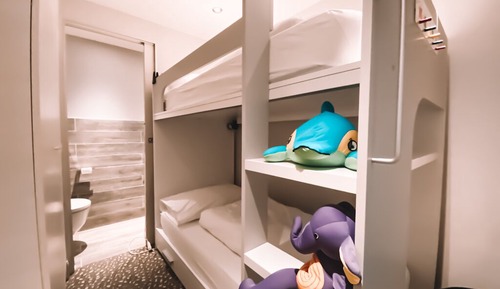 Habitación familiar con 1 cama doble o 2 individuales