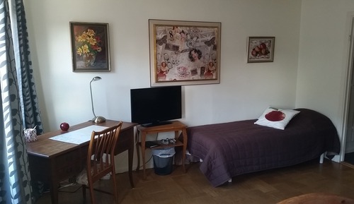 Habitación triple, baño privado