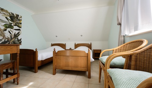 Habitación con 1 cama doble o 2 individuales