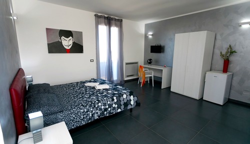 Estudio, terraza