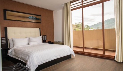 Habitación individual estándar, 1 cama de matrimonio, baño privado, vistas a la colina