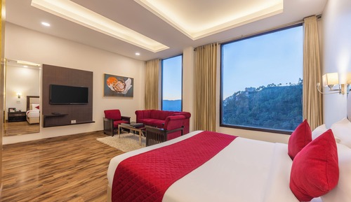 Habitación ejecutiva doble, 1 cama doble, accesible para personas con discapacidad, vistas al valle