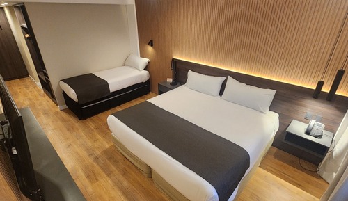 Habitación cuádruple estándar