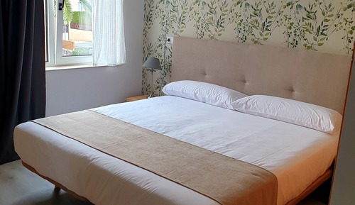 Habitación con 1 cama doble o 2 individuales, baño privado (doble)