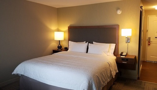 Habitación, 1 cama de matrimonio grande, no fumadores, frigorífico y microondas