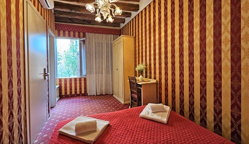 Habitación Deluxe con 1 cama doble o 2 individuales, vistas al jardín