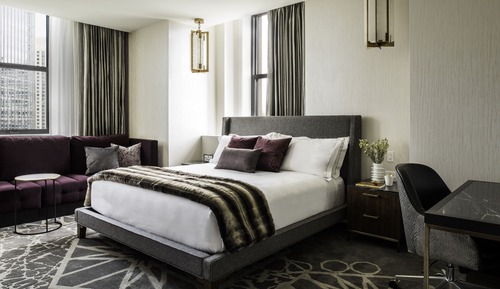 Suite presidencial, 1 cama de matrimonio grande, accesible para personas con discapacidad